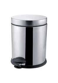 Resim Paslanmaz Lüks Pedallı Çöp Kovası 3 Lt Royaleks-56345 Çok Renkli 