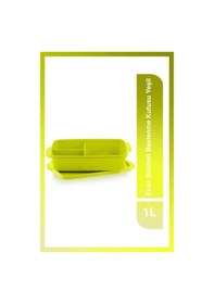Resim Eco+ Bölmeli Beslenme Kutusu 1l Yeşil 