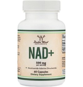 Resim Double Wood Nad+ - Koenzim Q10 60 X 250 Mg 60 Capsules 