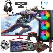 Resim Zeiron AFX35 AMD Ryzen 5 3600 16GB 256GB SSD Oyucu Bilgisayarı 256GB SSD+1TB HDD+RX550 23.8" PUBG, VALORANT,GTA5 OYUNCU PC