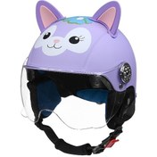 Resim Eternal Luck 3C Açık Çocuk Kaskı Mor 