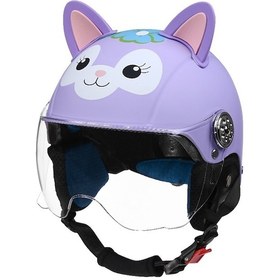Resim Eternal Luck 3C Açık Çocuk Kaskı Mor 