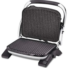 Resim Korkmaz A328-05 Tostkolik Tost ve Izgara Makinesi Inox/siyah Granit 