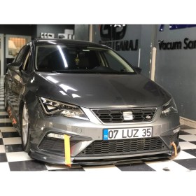 Resim Seat Leon Mk3 Fr 2017 - 2020 Ön Ek (Plastik) 