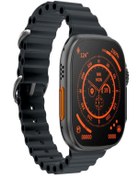 Resim DEANB FSW27 IP68 Su Geçirmez iPhone Android Uyum GPS Süper Amoled NFC 2.04/49mm Titanyum Kasa Akıllı Saat 