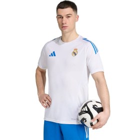 Resim Real Eu Tr Jsy Erkek Beyaz Futbol Forma JP4026 