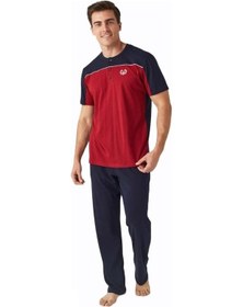 Resim Mod Collection Günlük Kısa Kol Erkek Pijama Takım 