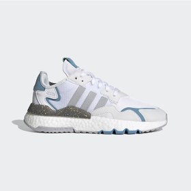 Resim Adidas Nite Jogger Erkek Beyaz Spor Ayakkabı Beyaz 