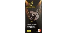 Resim Exvol Pramit 1080P AHD Geri Görüş Park Kamerası 170 Derece Balık Gözü 360 Dönen Ahd-Cvbs Park Çizgi Ayarlı Park Kamerası 