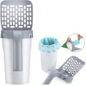 Resim Eurocat Torbalı Plastik Kedi Kum Küreği 