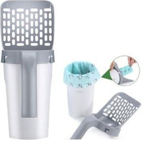 Resim Eurocat Torbalı Plastik Kedi Kum Küreği 