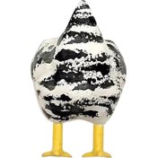 Resim Hombey Tavuk Kuyruğu Figürlü Mıknatıs Buzdolabı Sticker, 1 Adet Beyaz, Funny Dekor, Güçlü Tutucu, Ev Ofis Dekoru 