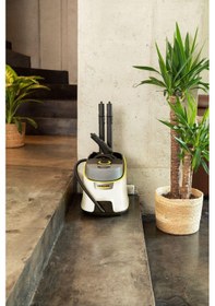 Resim Karcher SC 4 Deluxe EasyFix Buharlı Temizlik Makinesi + Cam Aparatı Noozle 
