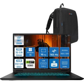 Resim Gıgabyte Gamıng A16CVH Intel® Core™ I7-13620H Ddr5 32GB 512GB SSD 16INÇ 8GB/RTX5060 IPS Wuxga (1920X1200) 165Hz, 300NITS WINDOWS11PRO Gaming Laptop WA16CVHP09+ZETTAÇANTA 