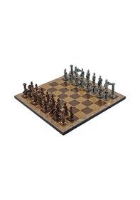 Resim Gifthome Metal Satranç Takımı-seti büyük pegasus antik Ve Rustik 