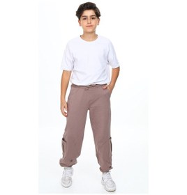 Resim Toontoy Erkek Çocuk Eşofman Alt Acı Kahverengi 