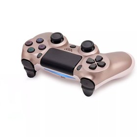 Resim JOYTEC Ps4 Kablosuz Oyun Kolu Doubleshock Titreşimli Rose Gold 
