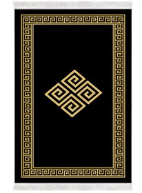 Resim Alanur Home Eko Trend Djt Yıkanabilir Kaymaz Taban 3 Lü Yatak Odası Takımı 656m Modern Gold 