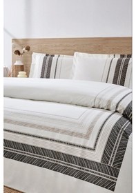 Resim Özdilek Blend Krem Tek Kişilik %100 Pamuk Nevresim Takımı Krem 