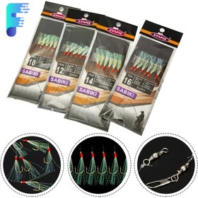 Resim 6 adet / Paket Yumuşak Balıkçılık Yemleri Rigler Yem Jig Yem Tüy Yem Hamsi ve Derin Deniz Balıkçılığı için Takım Aracı 