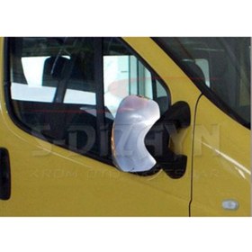 Resim S Dizayn S-dizayn Renault Trafic Abs Krom Ayna Kapağı 2 Prç. 2001-2010 