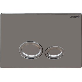 Resim Creavit Gp2004 Parlak Krom Kumanda Paneli Krom 