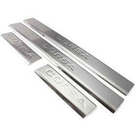 Resim Opel Corsa D Krom Kapı Eşiği 2006 - 2015 Arası 