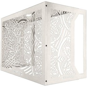 Resim Flower Klima Motoru Gizleme Kafesi Ral 9003 Beyaz 70x55x41 Cm 