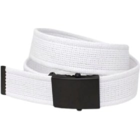 Resim Livize Unisex Siyah Tokalı Kolon Kemeri 4Cm Beyaz Livize Unisex Beyaz 