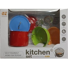 Resim Metal 8 Parça Yemek Pişirme Seti 