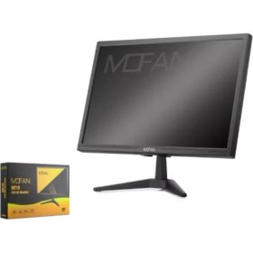 Resim Nusrat Bilişim Mofan MF19 LED Hd Monitör Hoparlör HDMI + VGA 75HZ 1440X900 IPS Panel Siyah 