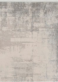 Resim Pierre Cardin Pier Zen Hg13a Krem Gri Viskon Akrilik Yumuşak Leke Tutmaz Silinebilir Halı 