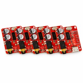 Resim ARGEROBO 5 ADET Bluetooth 4.1 MP3 Alıcı Modülü ARD-MDL 892 XH-A250 Kablosuz Stereo Ses Aktarım Kartı HW-770 