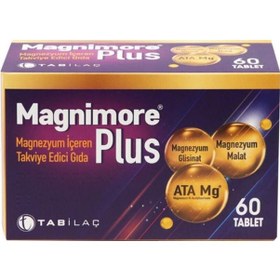 Resim Plus 60 Magnezyum Içeren Takviye Edici Gıda 