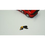 Resim Volvo R Rozet İsveç Bayrağı 3m 3d Siyah Metal Bagaj Yazı Logo 