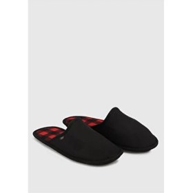 Resim Twigy Siyah Erkek Ev Terliği Konforlu ve Hafif Kullanım Alanı İçin Tasarlandı 