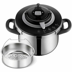 Resim Tefal 6 Litre Clipso+ Chef Düdüklü Tencere (TFL-1510002662) 