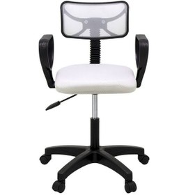 Resim Türksit Buse Koltuk Plastik Ayak Beyaz 