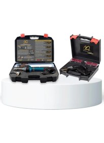 Resim Bemoold BM40 Plastik Kaynak Makinesi Tamir Seti (20 Paket Elektrot)- Bemoold 100 W Sıcak Zımba Plastik Tamir Seti-200 Adet Tel Zımba Dahil Siyah-Siyah 