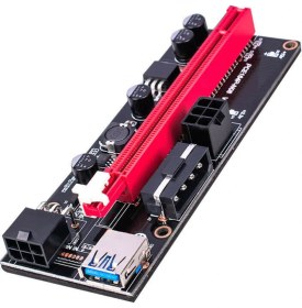 Resim UniChrome Zauss V009 Riser 1X-16X Yükseltici Genişletici Mining Rig Pcı-E Ekran 