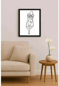 Resim Nezih Danyal Tipler Kişiye Özel Sertifikalı Sınırlı Fine Art Karikatür Baskı NTP00049 