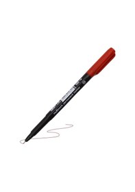 Resim Gıpta Markör Asetat Kalemi S Kırmızı 4-f154200-5001 Siyah 