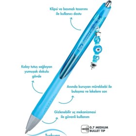 Resim Serve Xberry Jel Kalem Charmlı - 07MM Yuvarlak Uç 