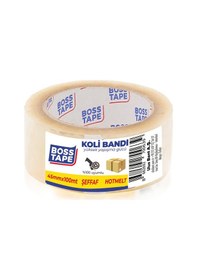 Resim Boss Tape Hotmelt Koli Bandı 100 Mt En:4.5 Cm 4 Adet Diğer 