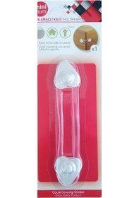 Resim Bebek Çocuk Güvenlik Dolap Çekmece Kilidi Güvenlik Seti-(Çok Amaçlı Kilit 1 Adet) Çok Renkli 