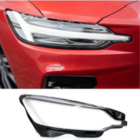 Resim 3K Volvo S60 V60 Led Far Camı 2019 2025 Sağ Far Camı 