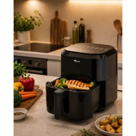 Resim Renas Store 4 Litre Dijital Air Fryer Yağsız Sıcak Hava Fritözü 1360W Güç 