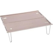 Resim Açık Taşınabilir Alüminyum Alaşım Ultralight Mini Katlanır Masa 