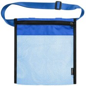 Resim Suntek Örgü Plaj Kumu Oyuncak Kılıfı Depolama Kabuğu Mavi 25.5x23.5cm Mavi 