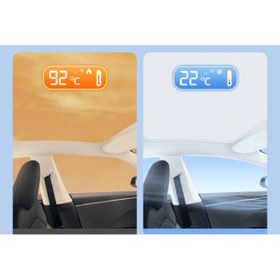 Resim RAMM Tesla Juniper Komple Tavan Perdesi - Elektrostatik - Tek Parça - Siyah 